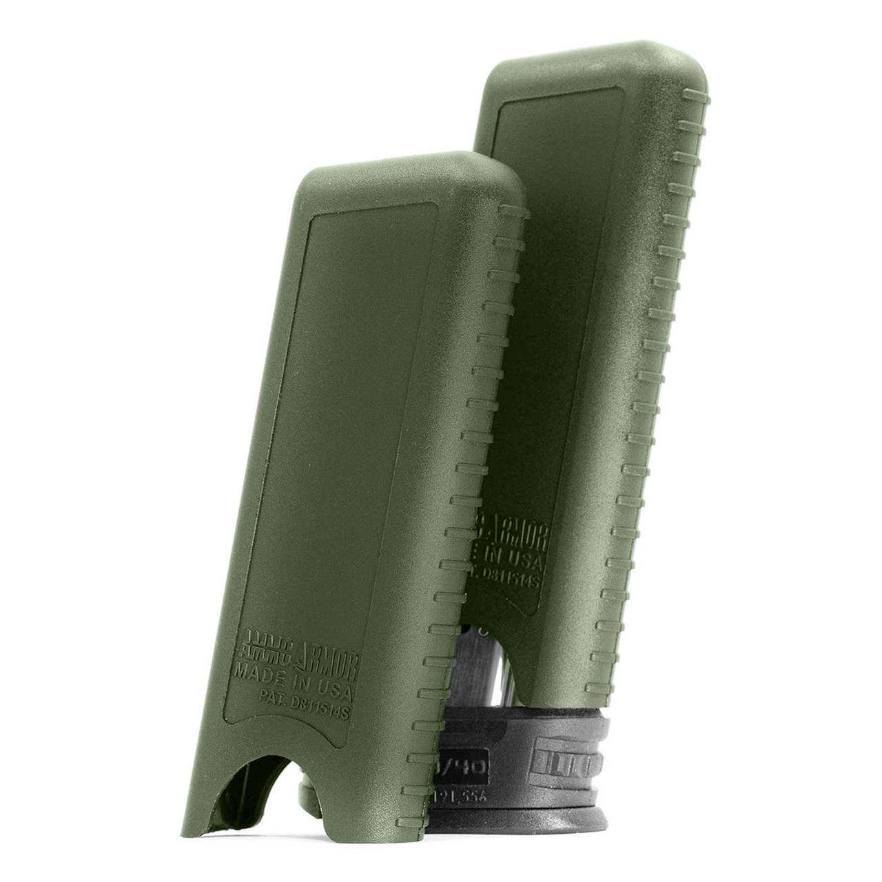 Olive Drab Ammo Armor (two pack) for Springfield XDS 40 Magazines