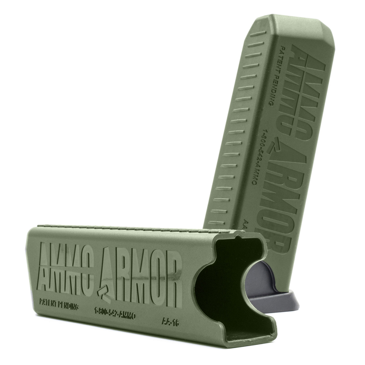 Olive Drab Ammo Armor (two pack) for Staccato C2 Magazines