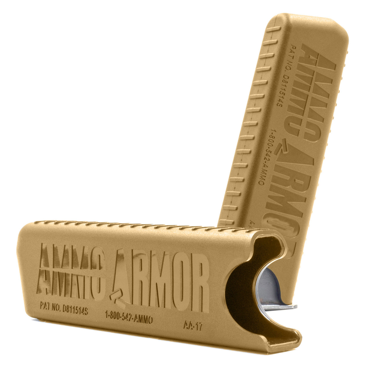 Desert Tan Ammo Armor 4 PACK for Browning 1911 (.380) 1 Magazines