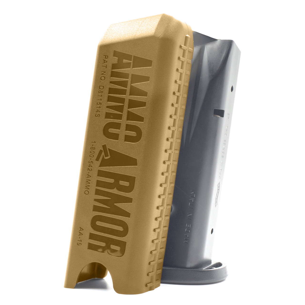 Desert Tan Ammo Armor 4 PACK for Byrna SD Compatible Magazines