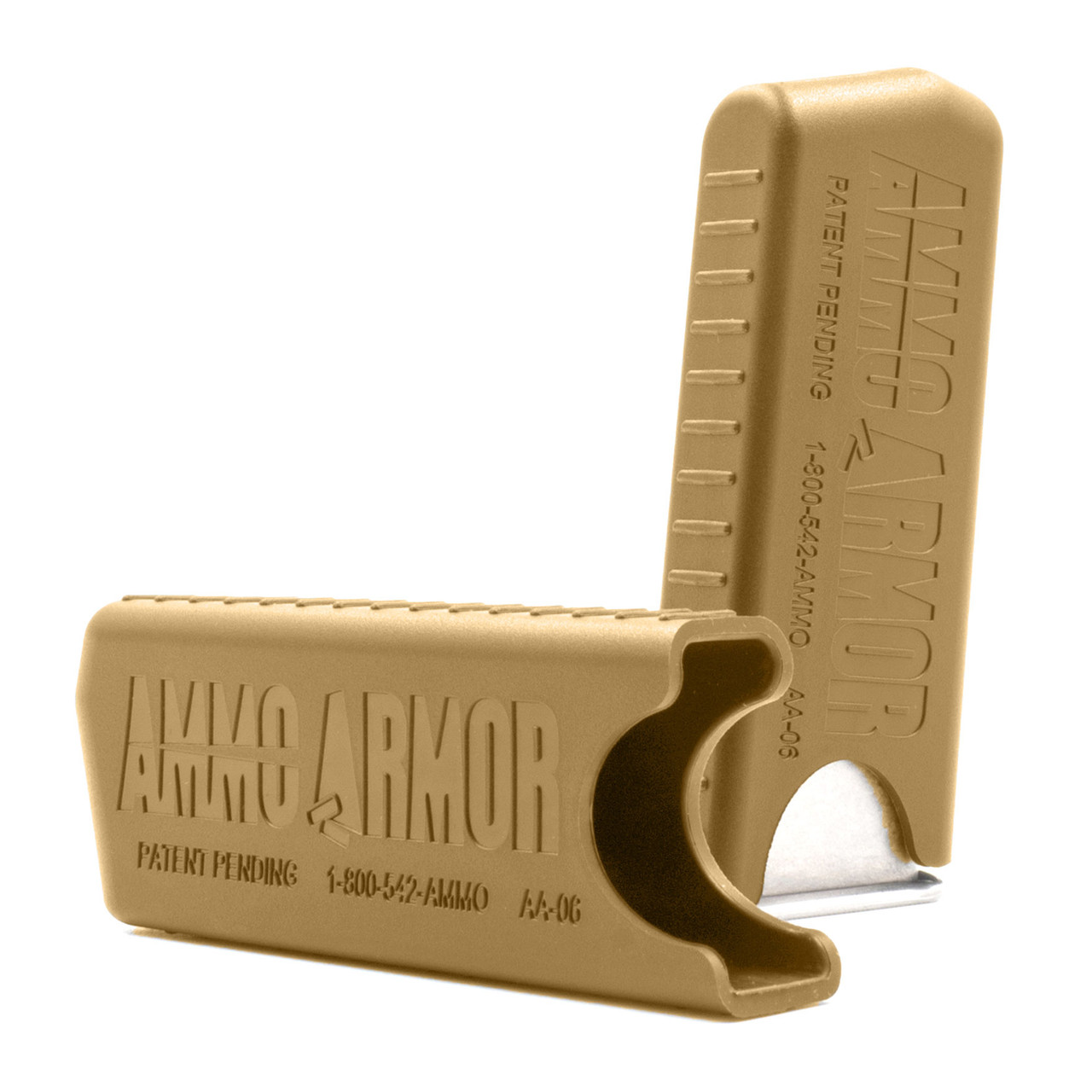 Desert Tan Ammo Armor 3 PACK for Colt Government .380 Magazines