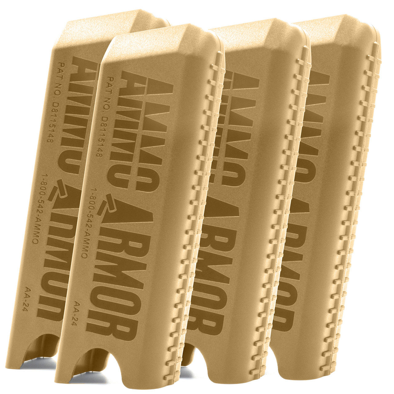 Desert Tan Ammo Armor 4 PACK for CZ 97 (.45) Magazines