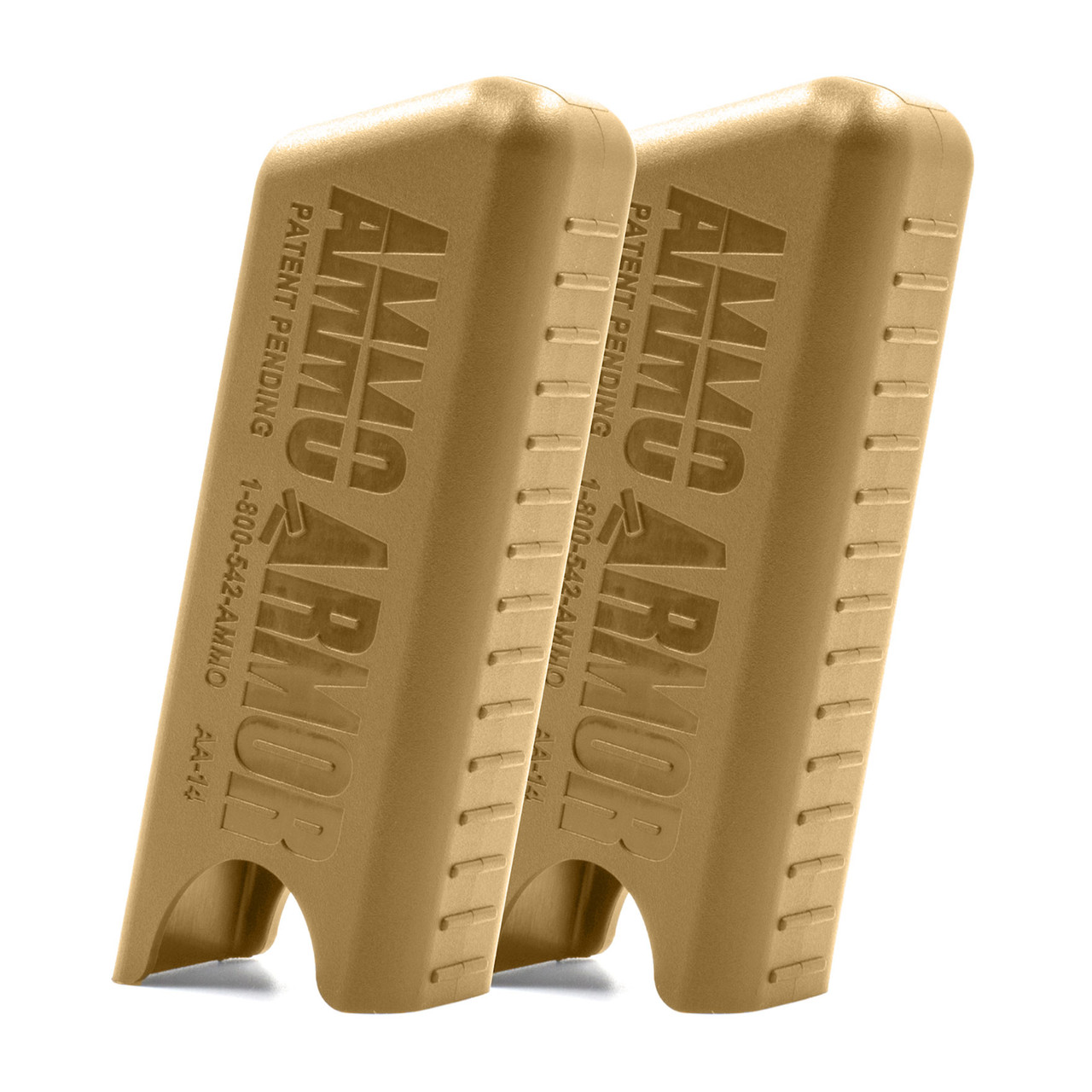 Desert Tan Ammo Armor 2 PACK for Glock 42 Magazines