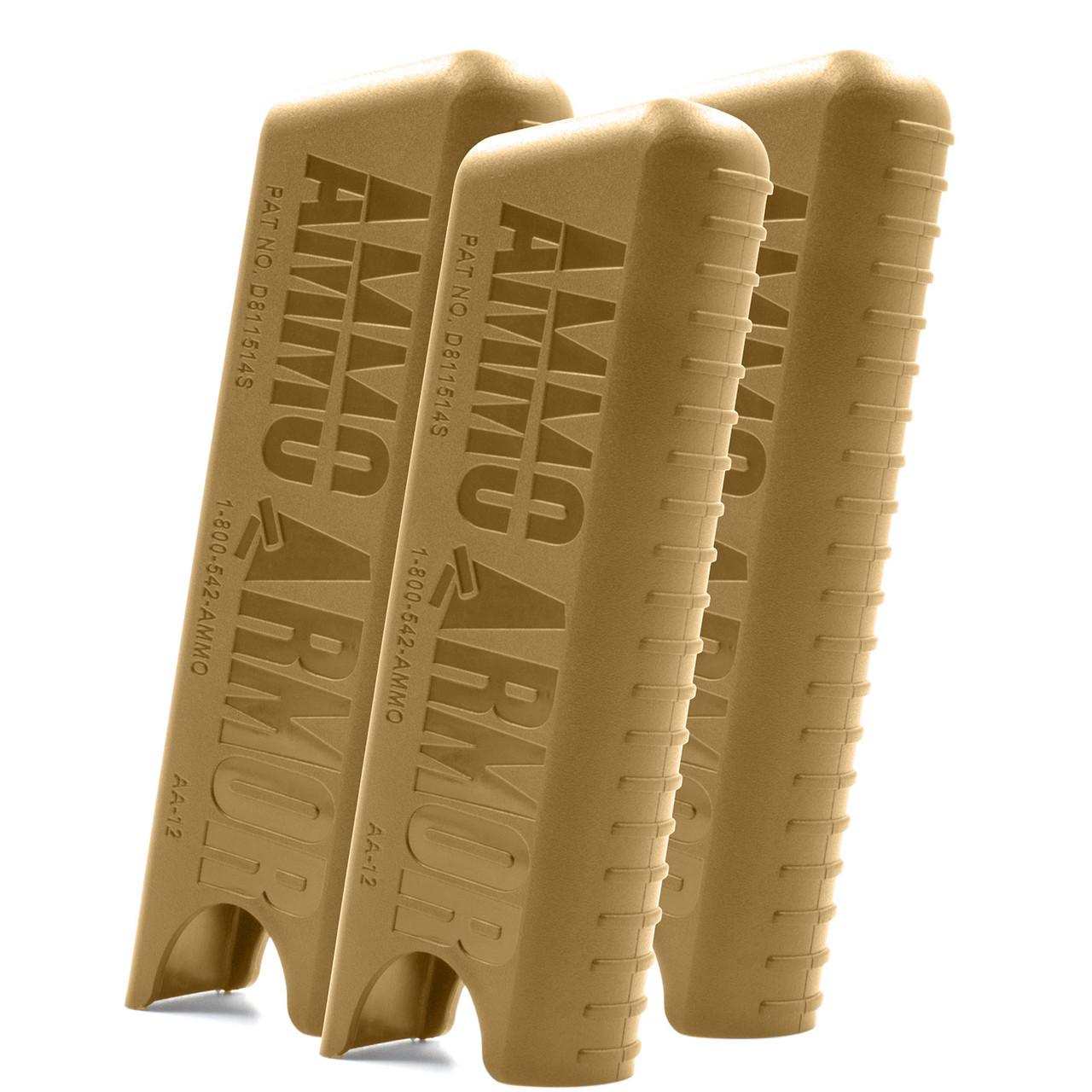 Desert Tan Ammo Armor 3 PACK for Kahr KT9 Magazines