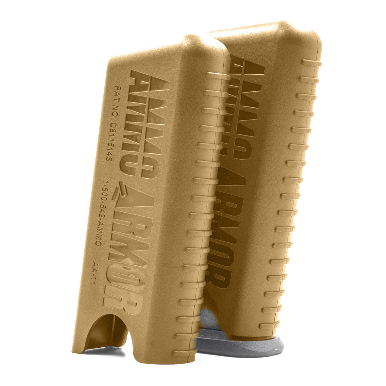 Desert Tan Ammo Armor 2 PACK for Kahr PM45 Magazines