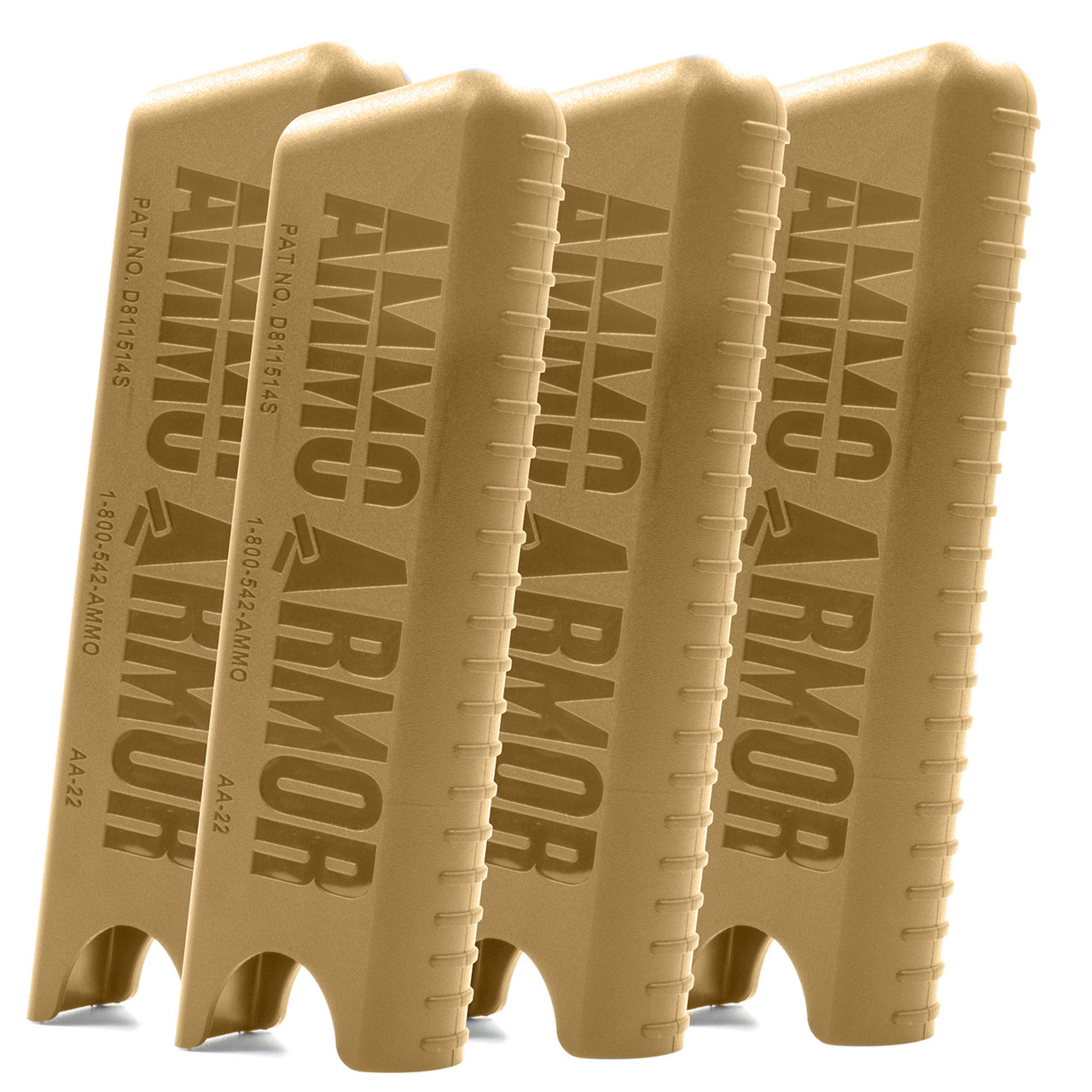 Desert Tan Ammo Armor 4 PACK for Sig Sauer P225 / P6 Magazines