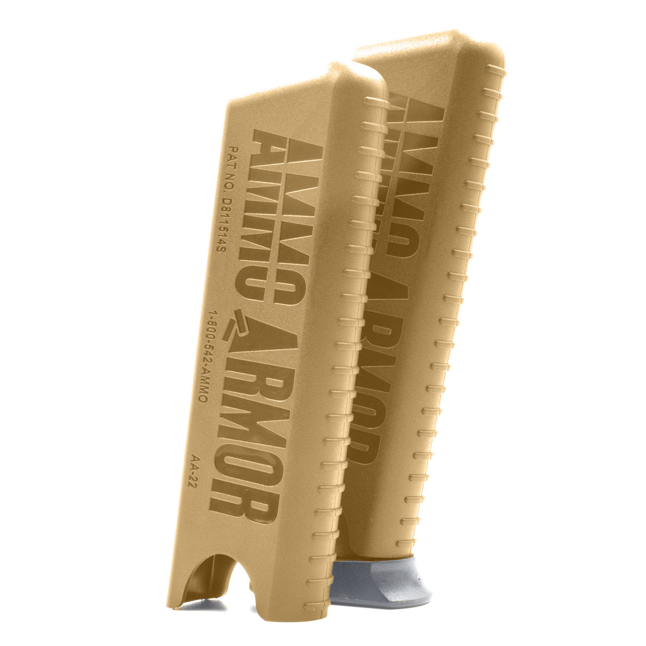 Desert Tan Ammo Armor 3 PACK for Smith & Wesson 908 Magazines