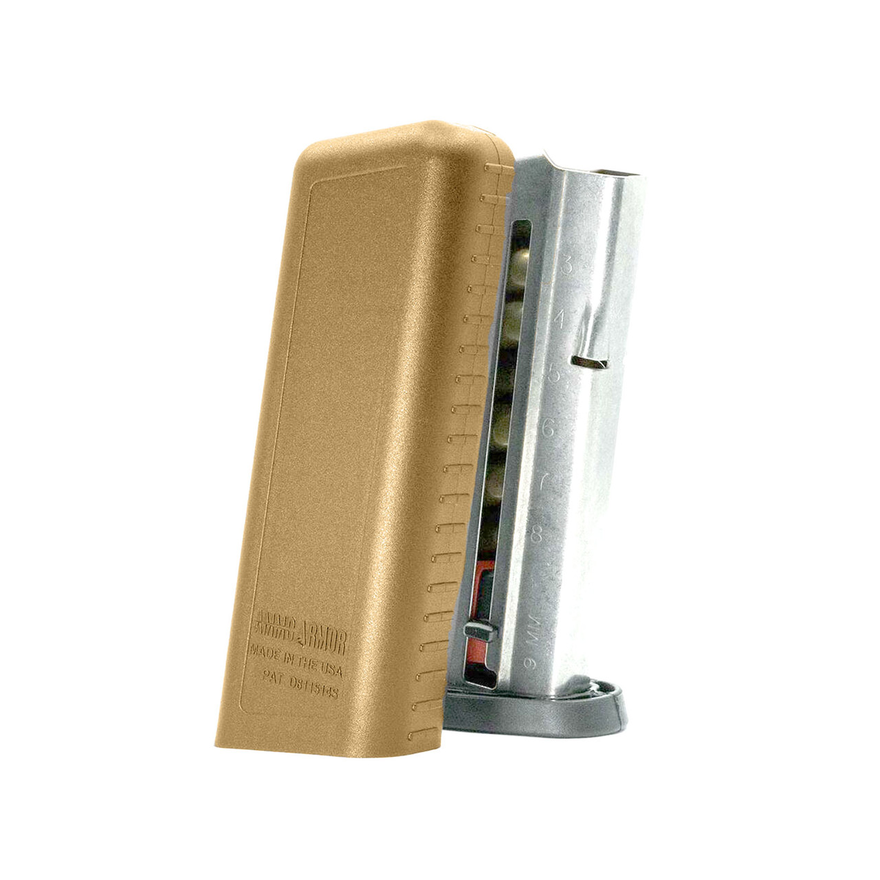 Desert Tan Ammo Armor for Smith & Wesson M&P Shield 380 EZ Magazines