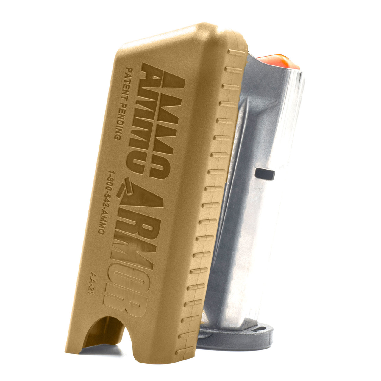 Desert Tan Ammo Armor 3 PACK for Smith & Wesson M&P Shield 45 Magazines