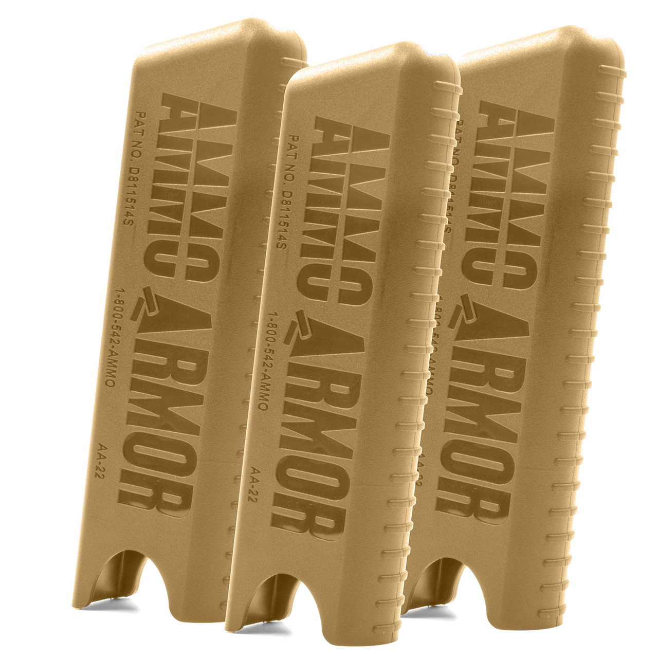 Desert Tan Ammo Armor 3 PACK for Smith & Wesson Model 39 Magazines