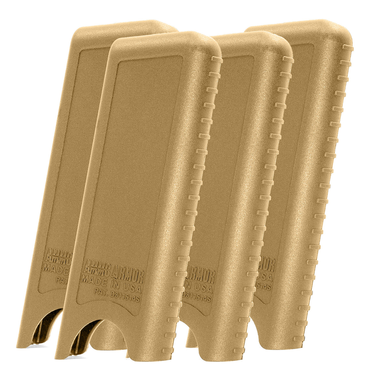 Desert Tan Ammo Armor 4 PACK for Springfield XDS 40 Magazines