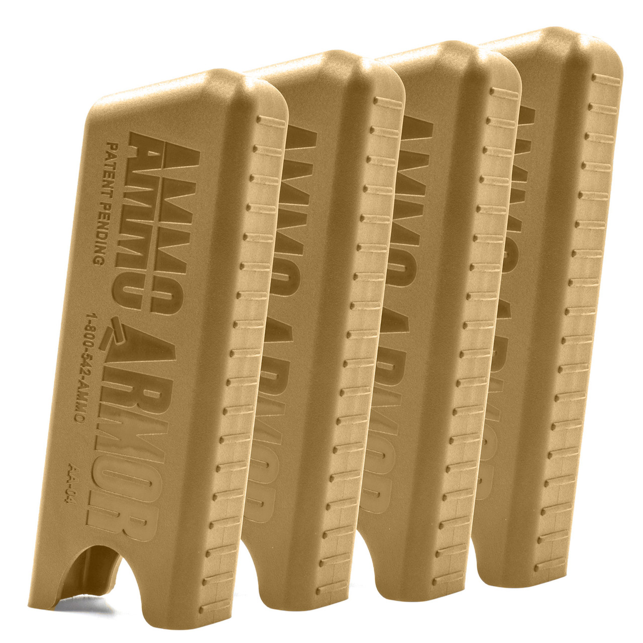 Desert Tan Ammo Armor 4 PACK for Taurus PT-740 Slim Magazines