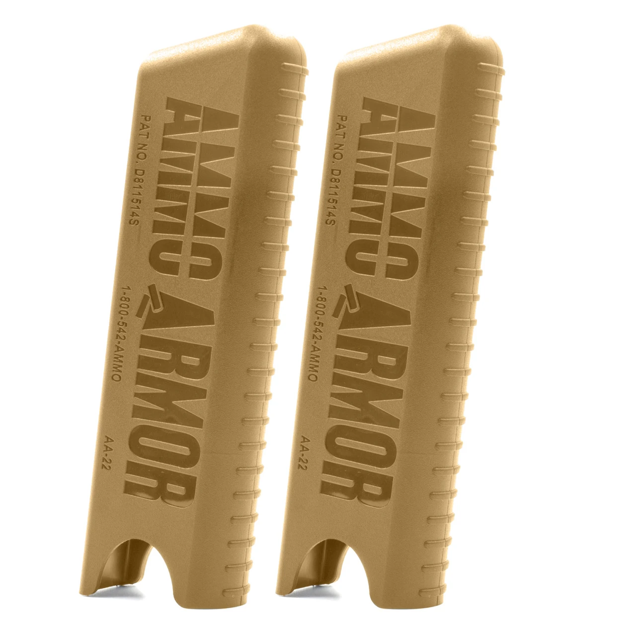 Desert Tan Ammo Armor 2 PACK for Walther P38 Magazines