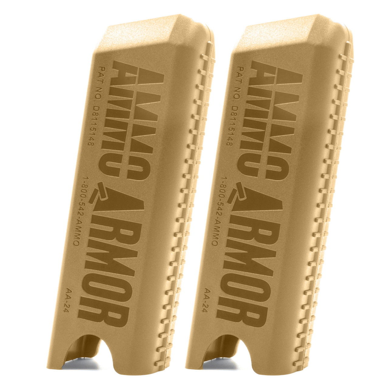 Desert Tan Ammo Armor 2 PACK for Witness LF Magazines