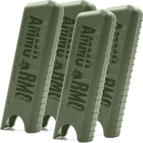 Olive Drab Ammo Armor (four pack) for Bersa Thunder .22 Magazines