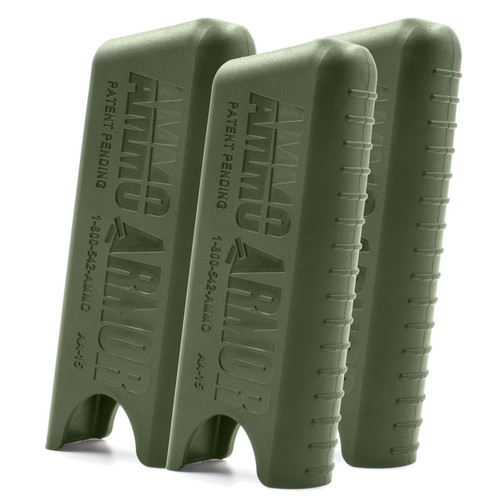 Olive Drab Ammo Armor (three pack) for Sig Sauer P938 (.22LR) Magazines