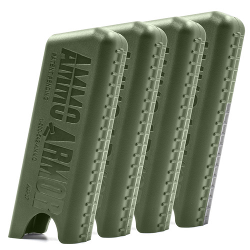 Olive Drab Ammo Armor (four pack) for Smith & Wesson M&P Shield 9 Magazines