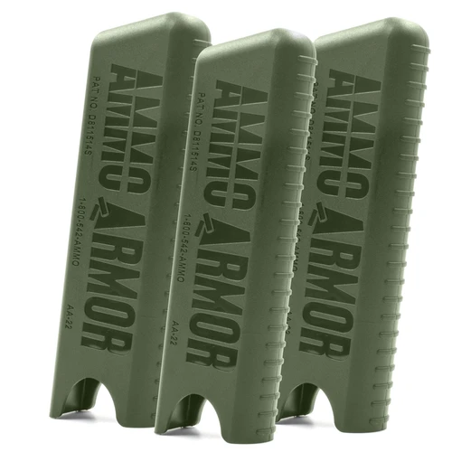 Olive Drab Ammo Armor (three pack) for Taurus PT-908 Magazines