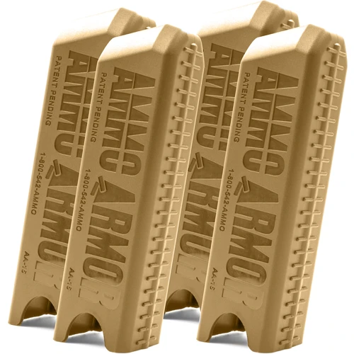 Desert Tan Ammo Armor 4 PACK for Smith & Wesson SW9G Magazines