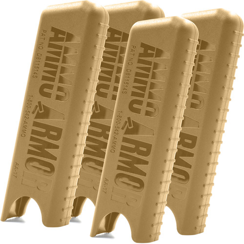 Desert Tan Ammo Armor 4 PACK for Walther PK380 1 Magazines