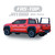 JayBar (bed rack) with the Fas-Top Sport Tonneau Cover