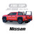 Fas-Top JayBar Bed Rack for Nissan Pickups