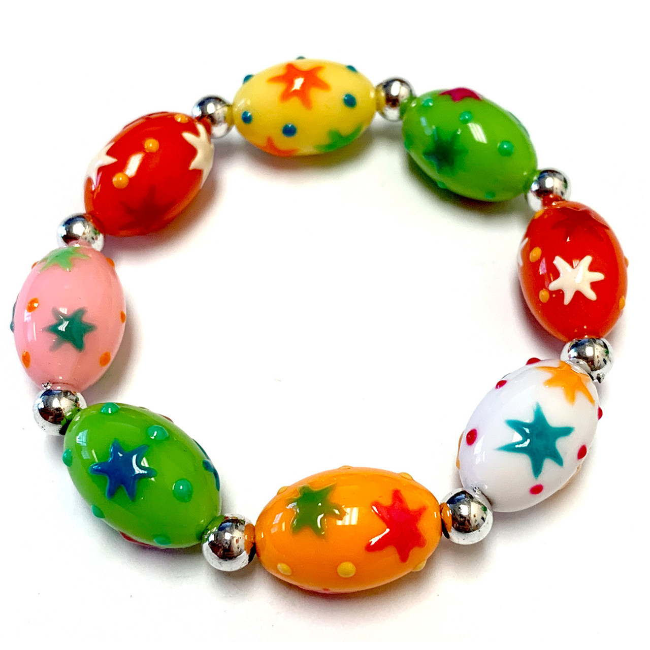 Easter Egg Bracelet for Girls - Spring Jewelry for Daughter - Handmade  Resin Beaded Bracelet for Girlfriend - Fiona - IUP514