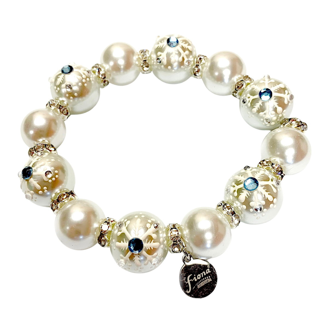 Advanced Beaded Glass Shell Synthetic Pearl Bracelets For Women White Round  Strand In 4 14mm Sizes With Elastic Hand Jewelry Making Design From  Melvinate, $7.43