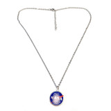 NASA Logo Necklace - Science Galaxy Astronomy Jewelry Gift for Women - Fiona -  NE3180A