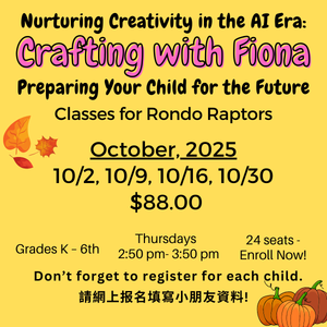 Craft with Fiona - Oct Craft with Fiona - Oct