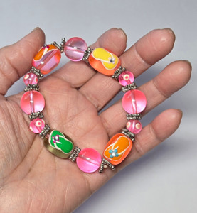 Flip Flop Fun Beach Bracelet - Fiona - IUP24