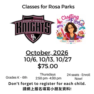 Crafting with Fiona - Rosa - Oct,2026