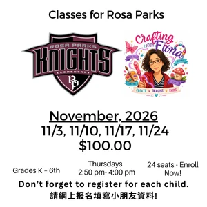 Crafting with Fiona - Rosa - Nov,2026