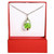 Painted Summer Tree Swarovski Crystal Pendant Necklace | fionaaccessories.com