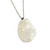 Free Shape Large to Medium Druzy Pendant Necklace (NE-3195D) - Crystal AB - 30" Necklace Chain