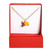 Gold Swarovski Queen Bee and Honeycomb Necklace with Gift Box - Spring Jewelry For Women - Mothers Day Gift - Fiona - NE3151