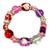 The Love Bracelet -  Heart Bracelet - Beaded Bracelets for Women - Gifts for Her Valentines - Pink - Fiona - IUP633