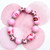 The Love Bracelet -  Heart Bracelet - Beaded Bracelets for Women - Best Gift for Girlfriend - Pink Lips - Fiona - IUP682