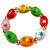 Easter Egg Bracelet for Girls - Spring Jewelry for Daughter - Handmade Resin Beaded Bracelet  for Girlfriend  - Fiona -  IUP514