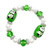 Painted Panda Kids Glass Bead Bracelet - LP07112012-36B | Fiona Accessories