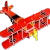 Puzzle Flight Aviation WWII Flight Helicopter Biplane  4 pc