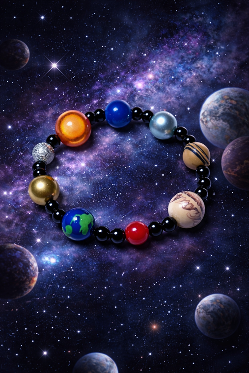 Fiona Solar System Bracelet