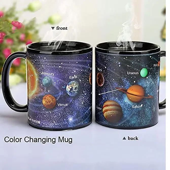 Coloring Changing Mug Solar System
