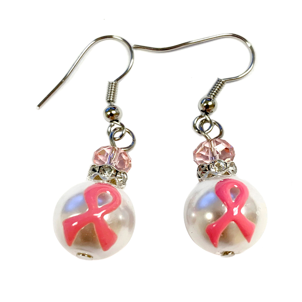 Houston Astros MLB Breast Cancer Awareness Pink Ribbon Earrings –  SportsJewelryProShop