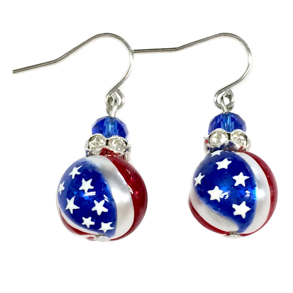 Patriotic Earrings