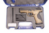 Smith and Wesson M&P FDE 9mm with case
