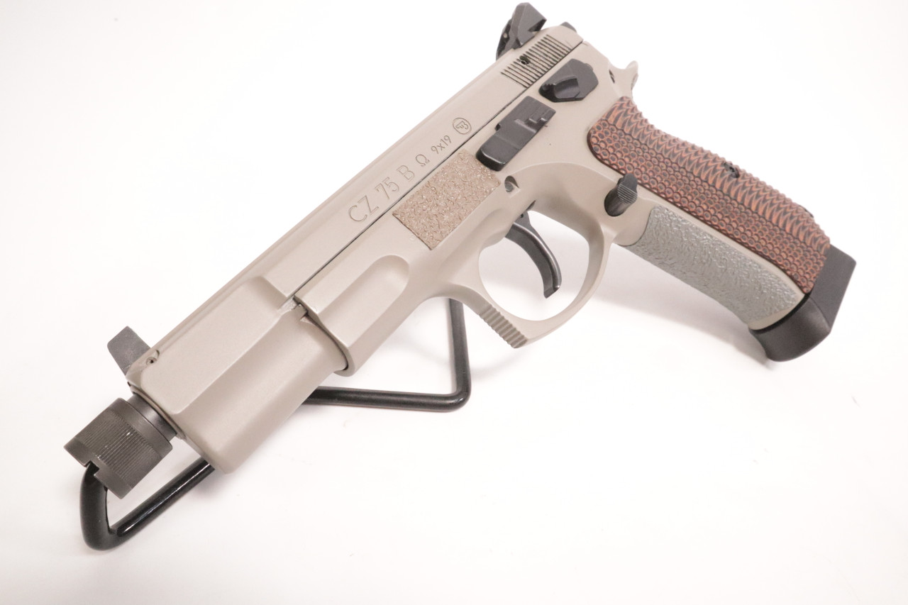 CZ 75 B Ω Urban Grey Suppressor-Ready (Omega)-Discontinued