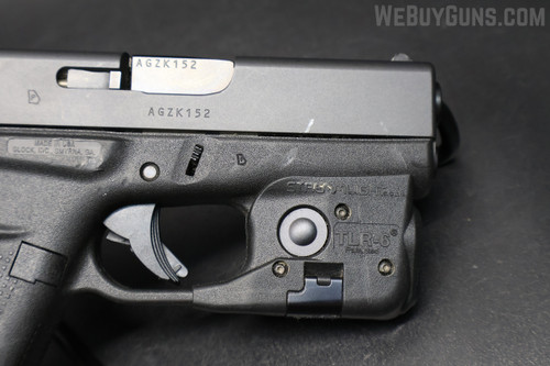 Glock 43 With TLR-6 Light 9mm