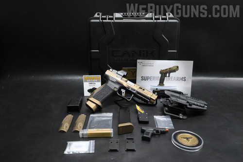 Canik TTI Combat w/ Gideon Green Dot Optic 9x19