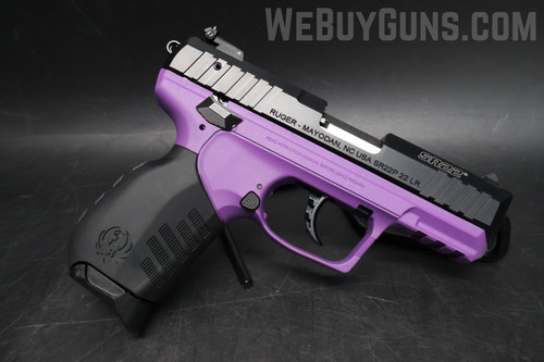 Ruger SR22 Purple Pistol .22 LR